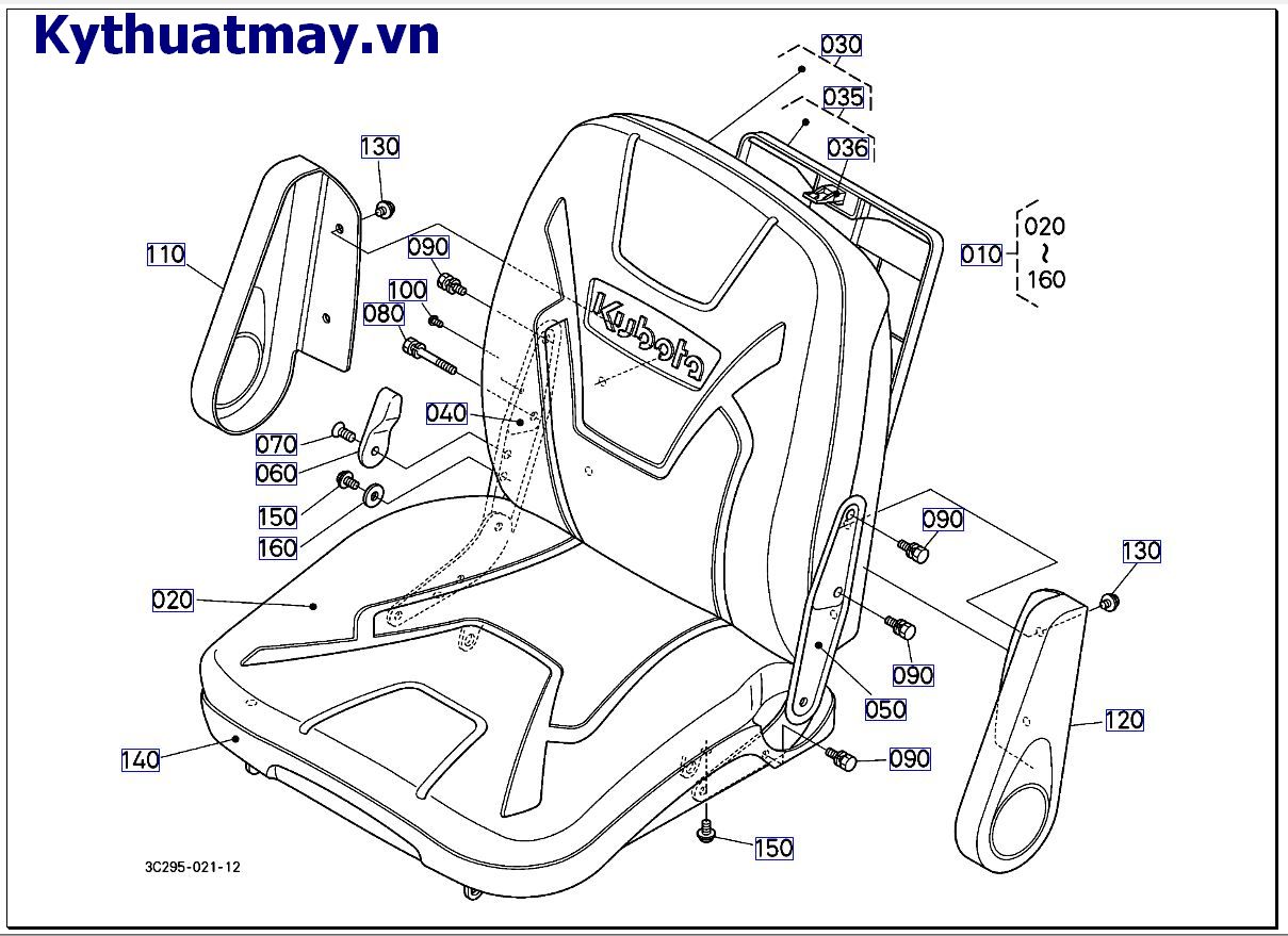 Đế ( những bộ phận cấu thành)  mới  10001 đến 49999